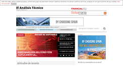 Desktop Screenshot of elanalisistecnico.com